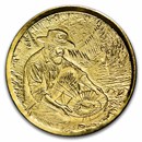 1/100 oz Gold Round: Gold Prospector - MPM