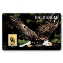 1/1000 oz Gold Bar - Bald Eagle (In Assay)