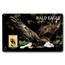 1/1000 oz Gold Bar - Bald Eagle (In Assay)