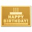 1/1000 oz Gold Bar - Happy Birthday Cake (w/Box & COA)