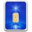 1/2 gram Gold Bar - Angel (w/Star of Bethlehem Card, In TEP)