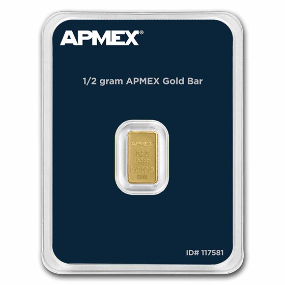 1/2 gram Gold Bar - APMEX (In TEP)