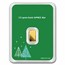 1/2 gram Gold Bar - APMEX (w/Green Merry Christmas Card, In TEP)