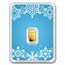 1/2 gram Gold Bar - APMEX (w/Snowflake Card, In TEP)
