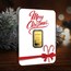 1/2 gram Gold Bar - APMEX (w/White Merry Christmas Card, In TEP)