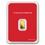 1/2 gram Gold Bar - APMEX (w/White Merry Christmas Card, In TEP)