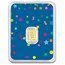 1/2 gram Gold Bar - Happy Birthday (Confetti Card TEP)