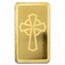 1/2 gram Gold Bar - Holy Cross (w/Star of Bethlehem Card, In TEP)