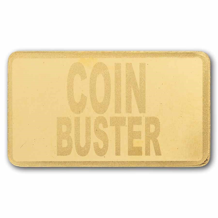 1/2 gram Gold Bar in TEP -Coinbuster - MTB
