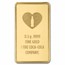 1/2 gram Gold Bar in TEP - Love & Coca-Cola®