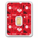 1/2 gram Gold Bar in TEP - Love & Coca-Cola®