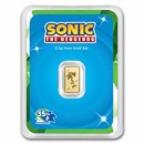 1/2 gram Gold Bar in TEP - Sonic the Hedgehog 35th Anniversary