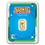 1/2 gram Gold Bar in TEP - Sonic the Hedgehog 35th Anniversary