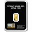 1/2 gram Gold Bar - NASCAR Racing