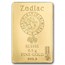 1/2 gram Gold Bar - PAMP Suisse Zodiacs: Cancer