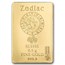 1/2 gram Gold Bar - PAMP Suisse Zodiacs: Gemini