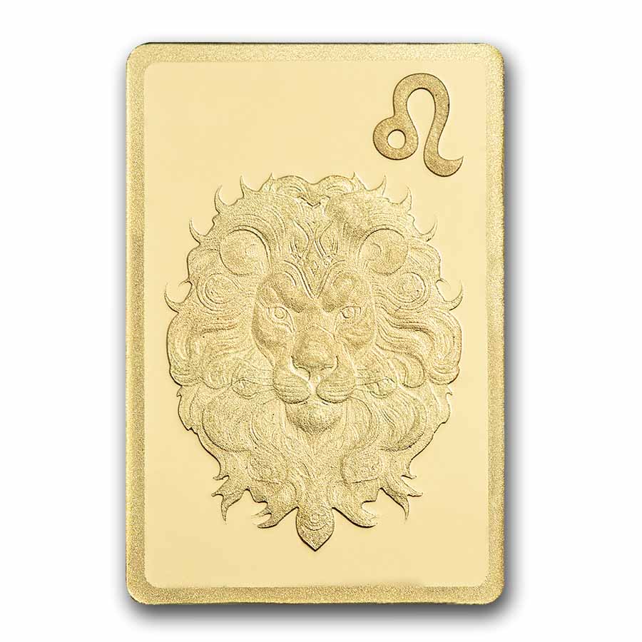 Buy 1/2 gram Gold PAMP Suisse Zodiacs: Leo | APMEX