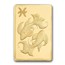 1/2 gram Gold Bar - PAMP Suisse Zodiacs: Pisces