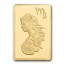1/2 gram Gold Bar - PAMP Suisse Zodiacs: Virgo