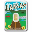 1/2 gram Gold Bar - Route 66 (Kansas TEP)