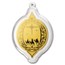 1/2 gram Gold Foil - Christmas Nativity Ornament