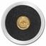 1/2 gram Gold Round - Four Leaf Clover