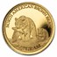 1/2 gram Gold Round: North American Brown Bear - MPM