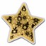 1/2 gram Gold Star - 2023 Merry Christmas Ornament