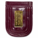 1/2 oz Gold Bar - Engelhard (Original Packing, Frosted Reverse)