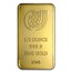 1/2 oz Gold Bar Holy Land Mint Dove of Peace (In Assay)
