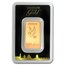 1/2 oz Gold Bar Holy Land Mint Dove of Peace (In Assay)