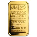 1/2 oz Gold Bar - Johnson Matthey (Cortez Gold Mines)