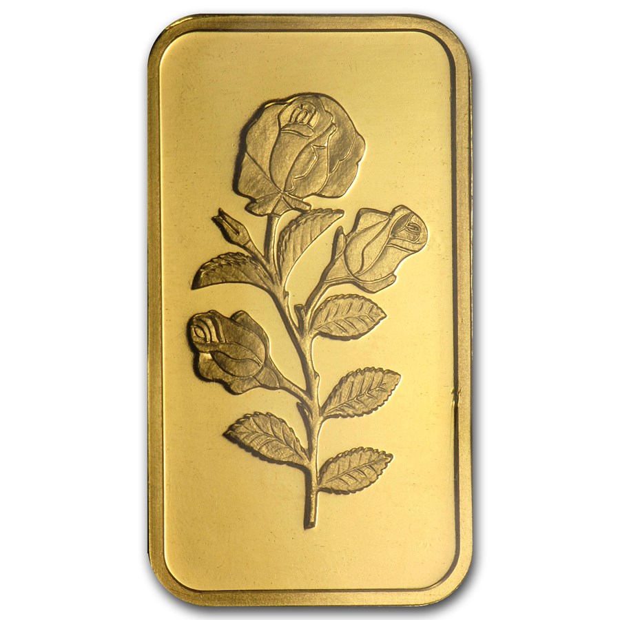 1/2 oz Gold Bar - PAMP Suisse Rosa (In Assay)