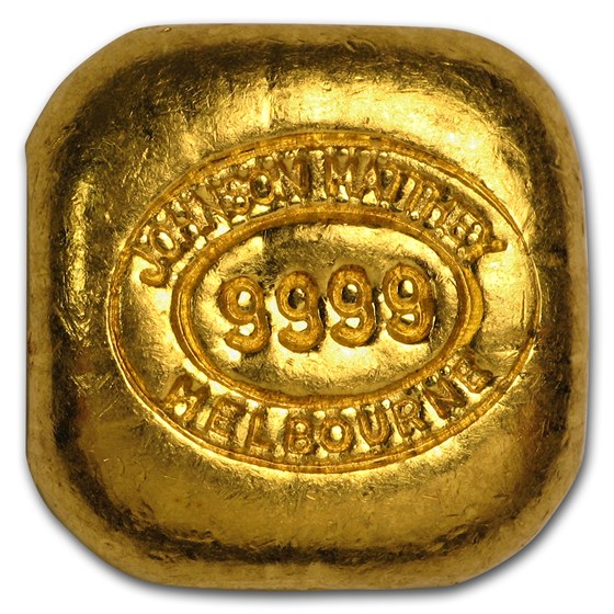 1/2 oz Gold Button - Johnson Matthey (Melbourne) 1/2 oz Gold Button - Johnson Matthey (Melbourne)