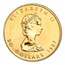 1/2 oz Gold Canadian Maple Leaf (Random Year, lightly scratched)