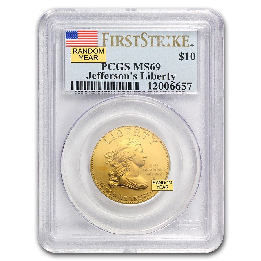 1/2 oz Gold First Spouse Coins MS-69 PCGS (Random Year)