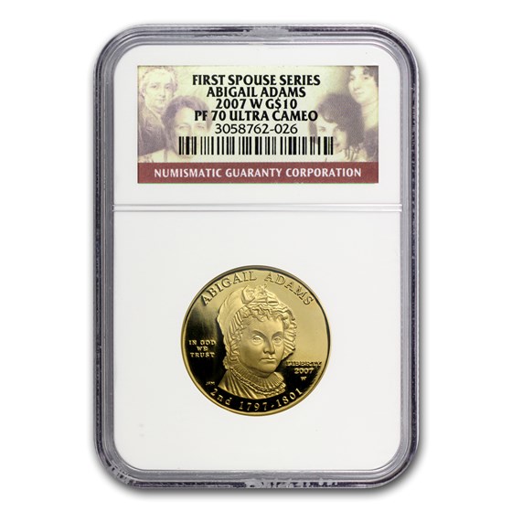 1/2 oz Gold First Spouse Coins PF-70 NGC (Random Year)