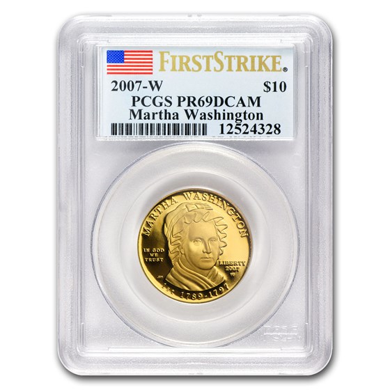 1/2 oz Gold First Spouse Coins PR-69 PCGS (Random Year) 1/2 oz Gold First Spouse Coins PR-69 PCGS (Random Year)