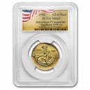 1/2 oz Gold Round - 1982 Engelhard Prospector MS-69 PCGS