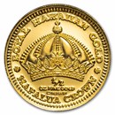 1/2 oz Gold Round - 1989 Liliuokalani Hawaii Proof Gold