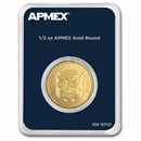 1/2 oz Gold Round - APMEX (In TEP Package)