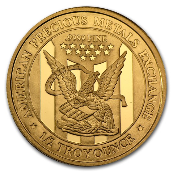 Buy 1/2 oz Gold Round APMEX APMEX