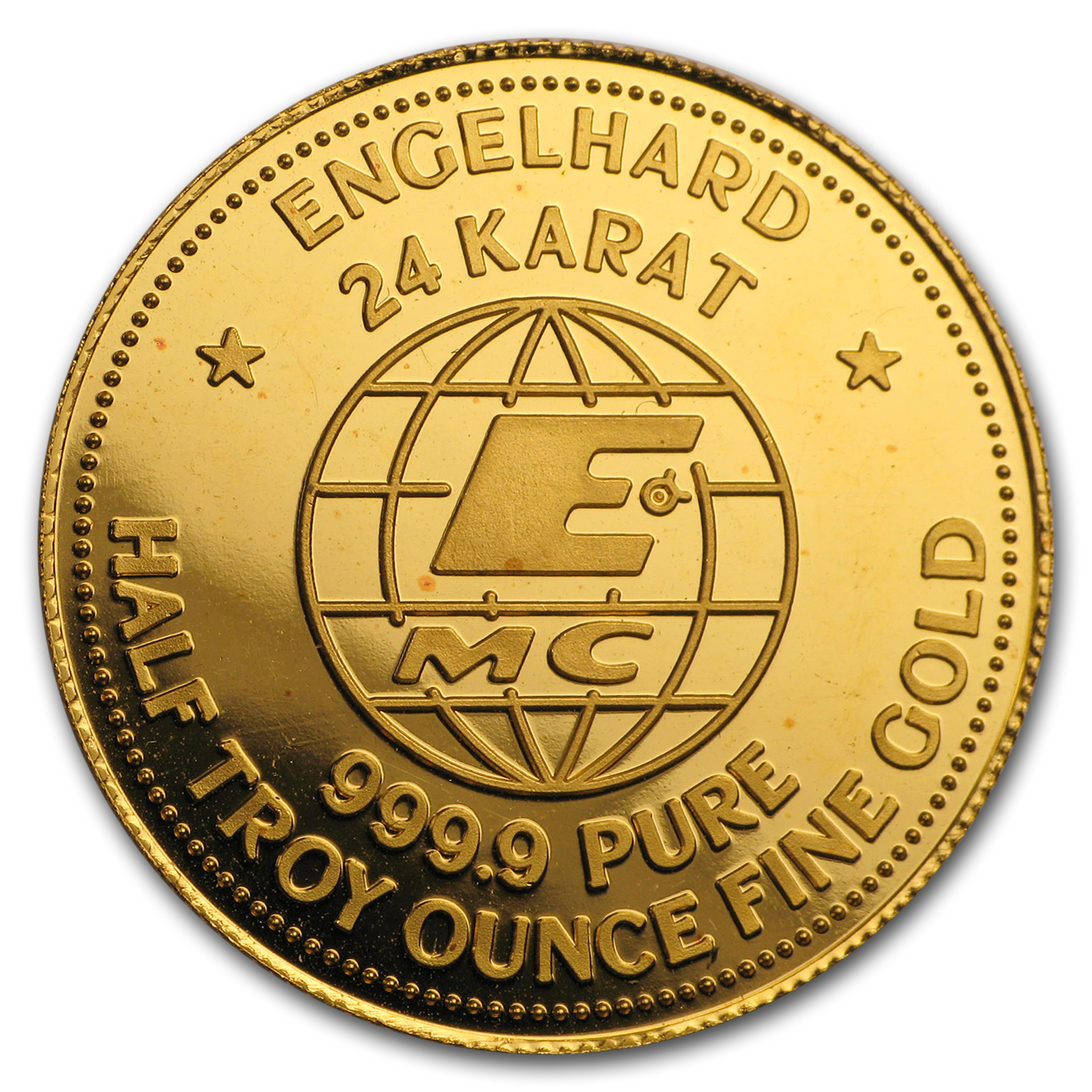 Buy 1/2 oz Gold Round - Engelhard (Prospector) | APMEX