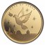 1/2 oz Gold Round - Holy Land Mint Dove of Peace (2025, In Assay)