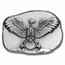 1/2 oz Hand Poured Silver - Eagle Skeleton