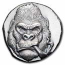 1/2 oz Hand Poured Silver - Gorilla Goon