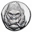1/2 oz Hand Poured Silver - Gorilla Goon