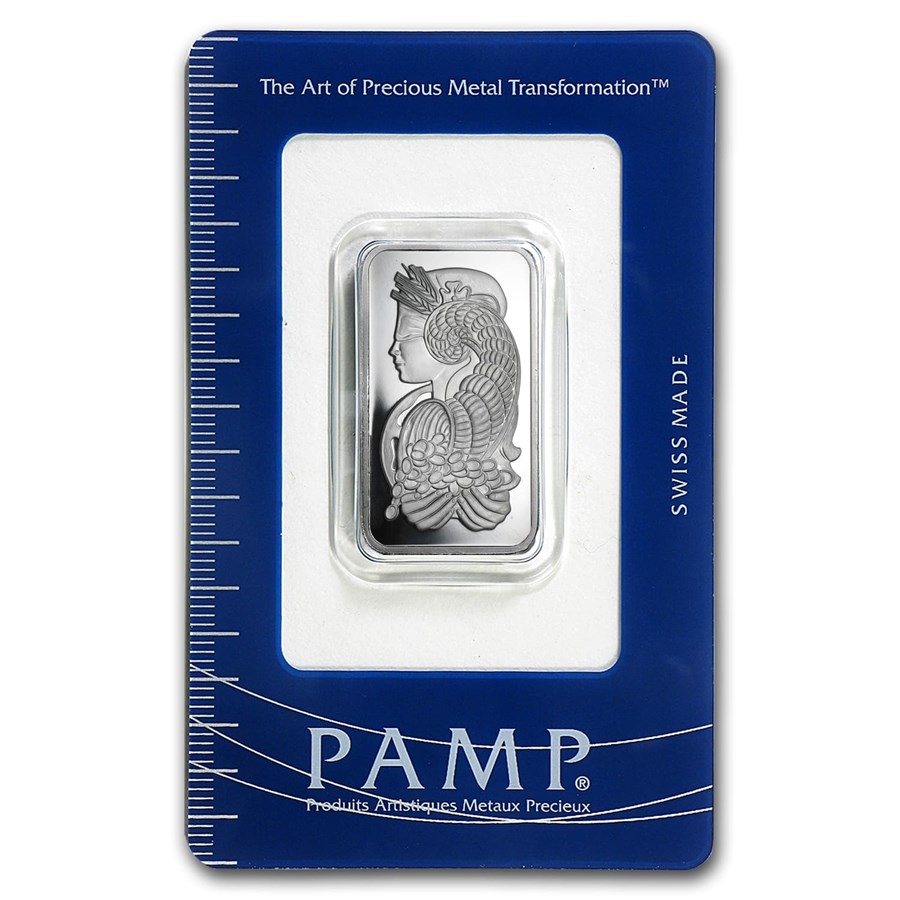 1/2 oz Platinum Bar - PAMP Suisse (In Assay)