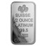 1/2 oz Platinum Bar - Secondary Market