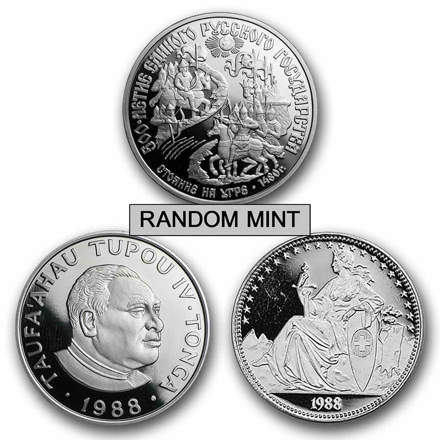 1/2 oz Platinum Coin - Random Mint
